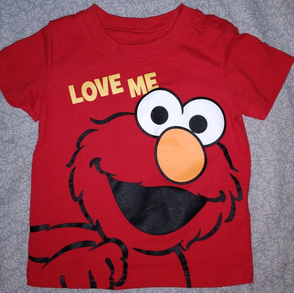 Elmo Outfit Top & Shorts - Picture 2 of 8